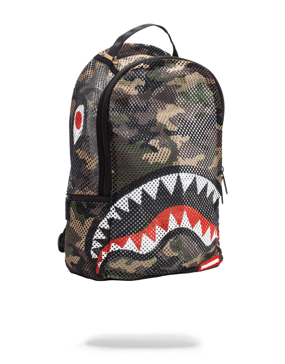 حقيبة سمك القرش (CAMO MESH SHARK) حقيبة سمك القرش (CAMO MESH SHARK)